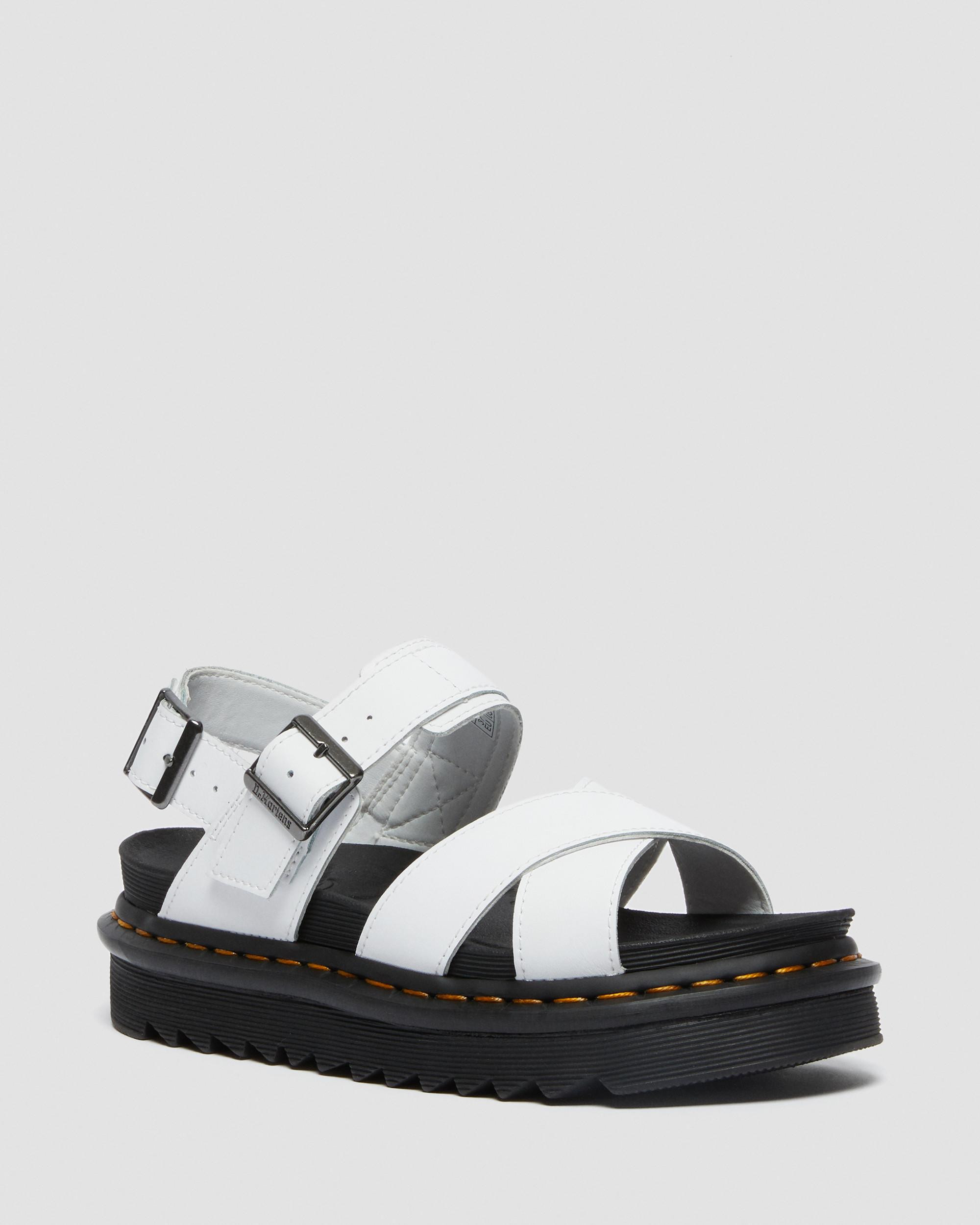 Voss II Women's Leather Strap Sandals | Dr. Martens