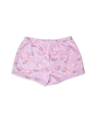 Girls' Floral Bow Cozy Pajama Shorts | Bloomingdale's (AU)
