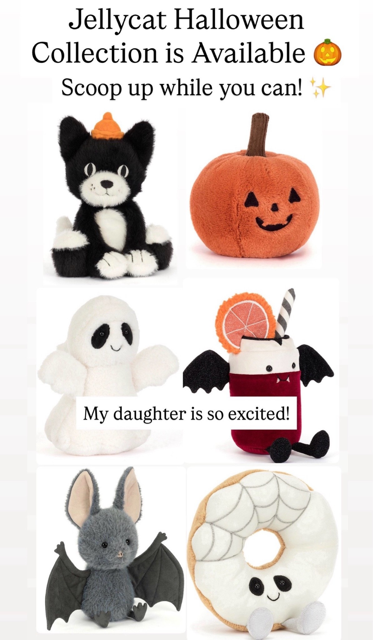 Jellycat Halloween collection

#LTKKids