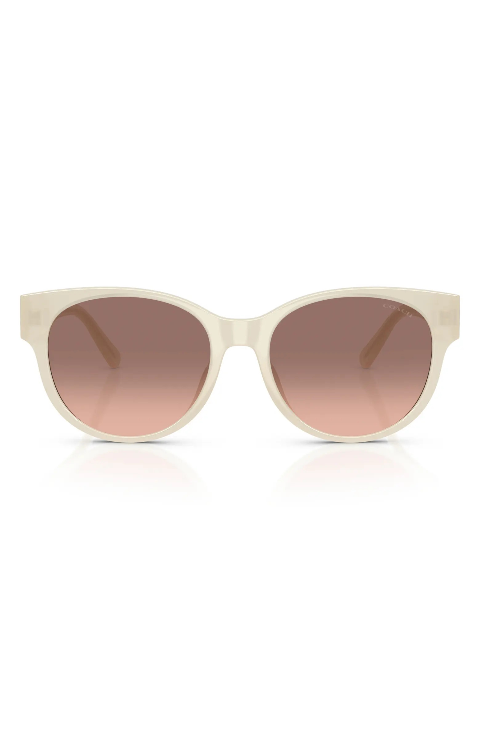 56mm Gradient Round Sunglasses | Nordstrom