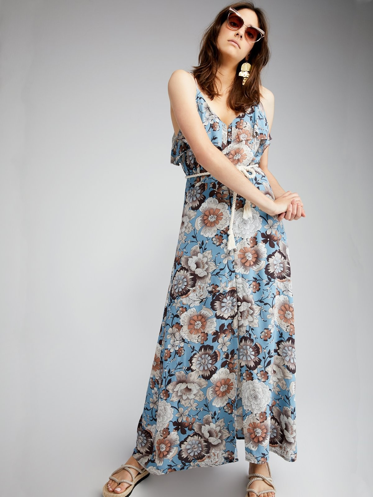 ISABELLA BUTTON DOWN MAXI DRESS | Sanctuary Clothing