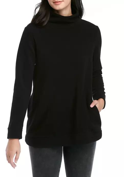 Women's Long Sleeve Mock Neck Tunic | Belk