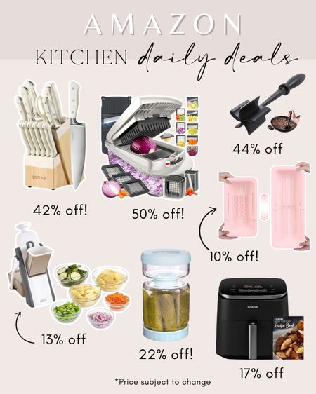 Some of my favorite kitchen finds still on deal right now on Amazon. 

#LTKhome #LTKsalealert