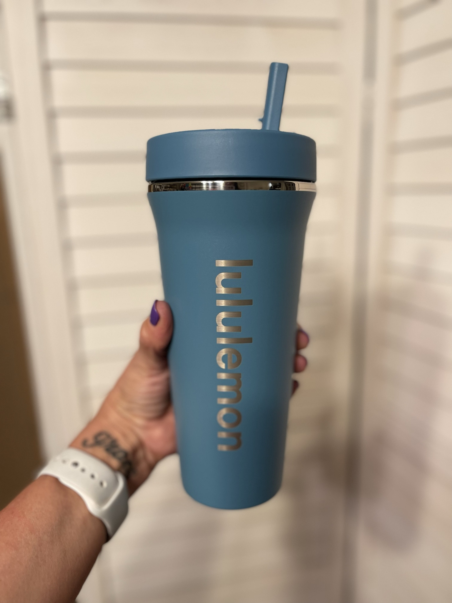 Who doesn’t love Lululemon? I love all their things, but I recently purchased this water bottle. In true Lululemon fashion- it is sleek, chic, and beautiful. Back to Life Tumbler. 24 oz. 

#LTKfitness #LTKsalealert