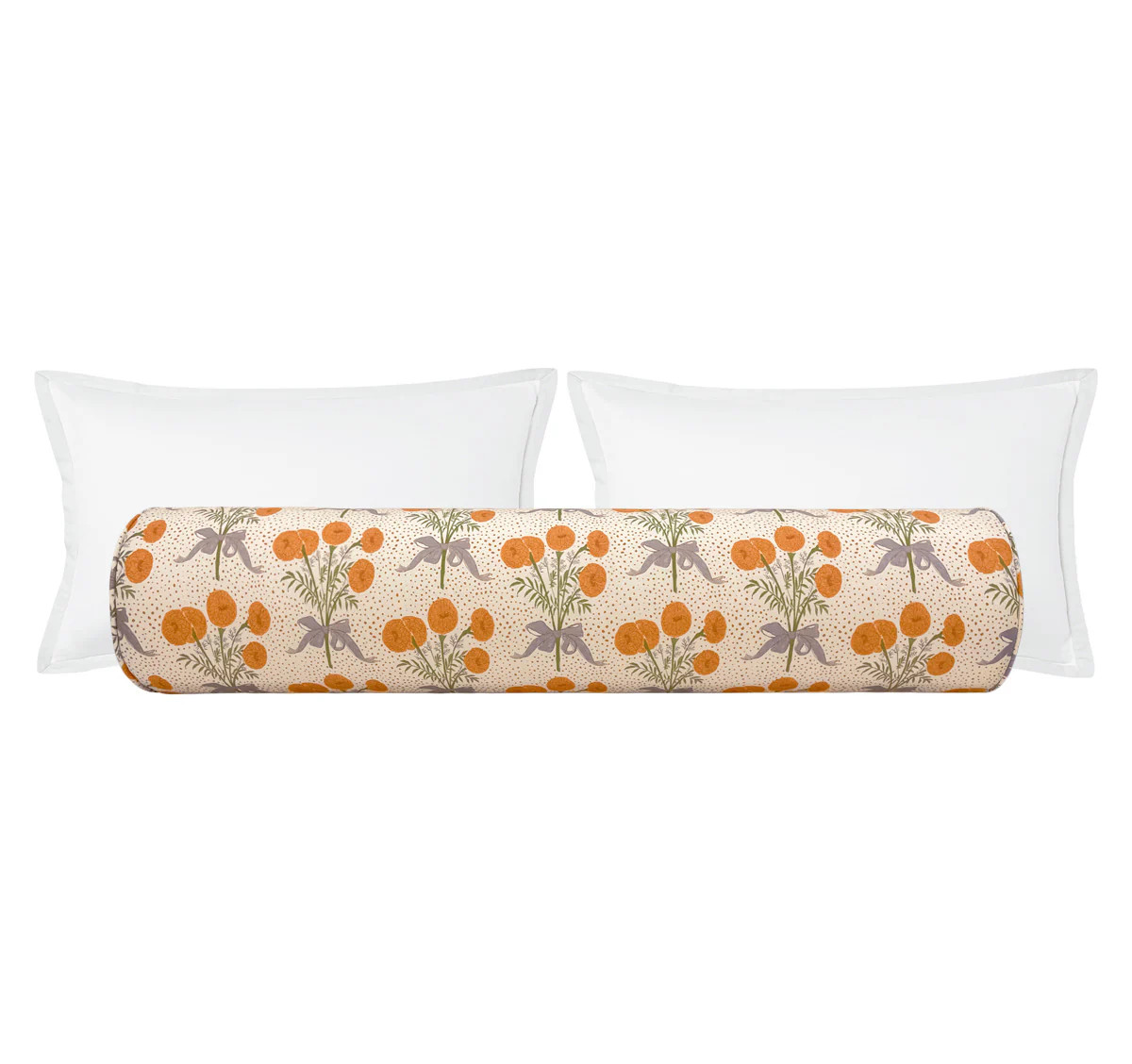 THE BOLSTER :: MARY // CITRUS ORANGE | LULIE WALLACE | LITTLE DESIGN LLC