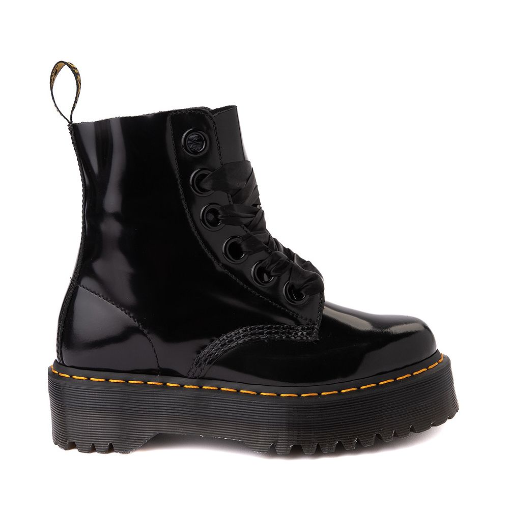 Womens Dr. Martens Molly Boot - Black | Journeys