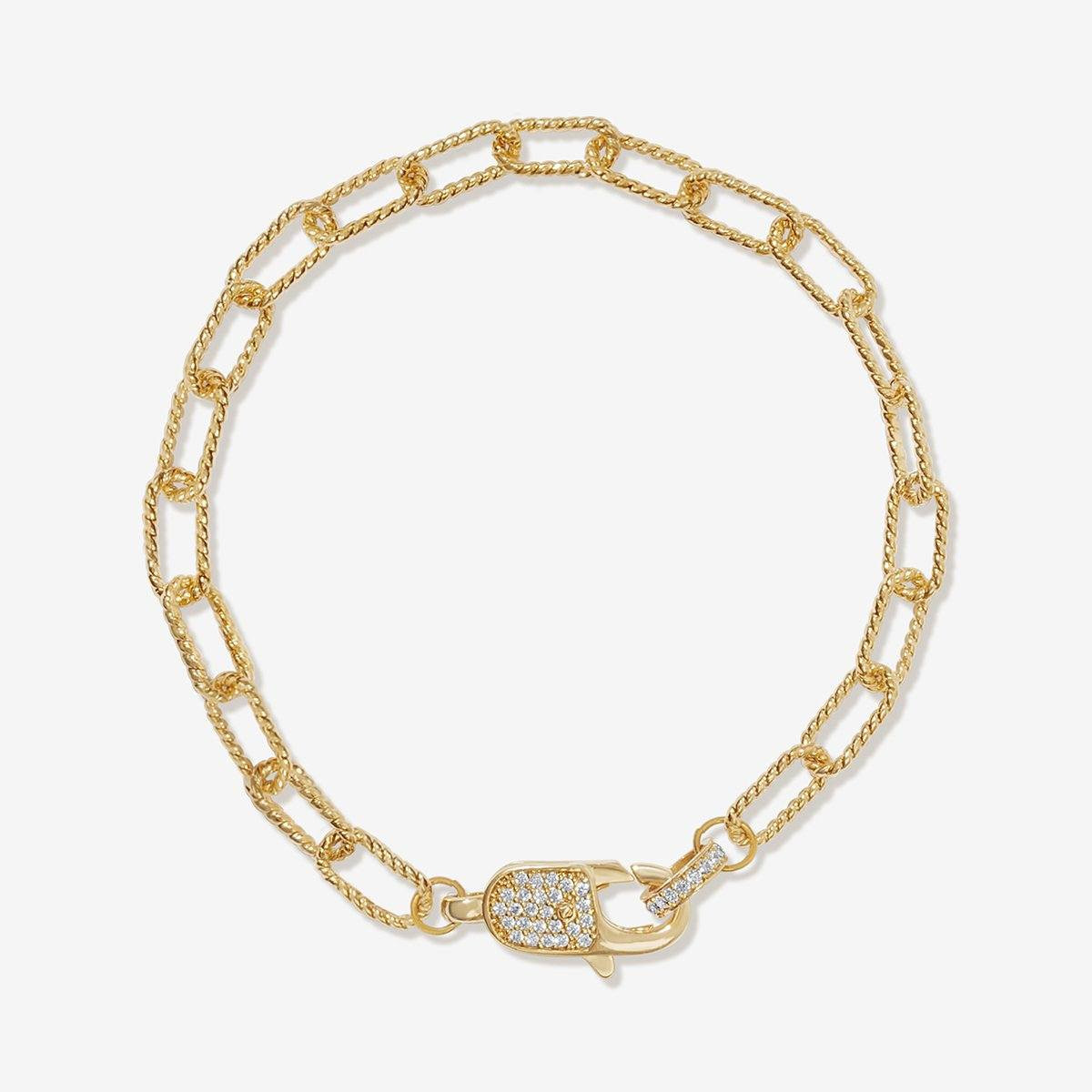 Gold Nadia Chain Bracelet | Adorn Luxe | Adornmonde | Adornmonde