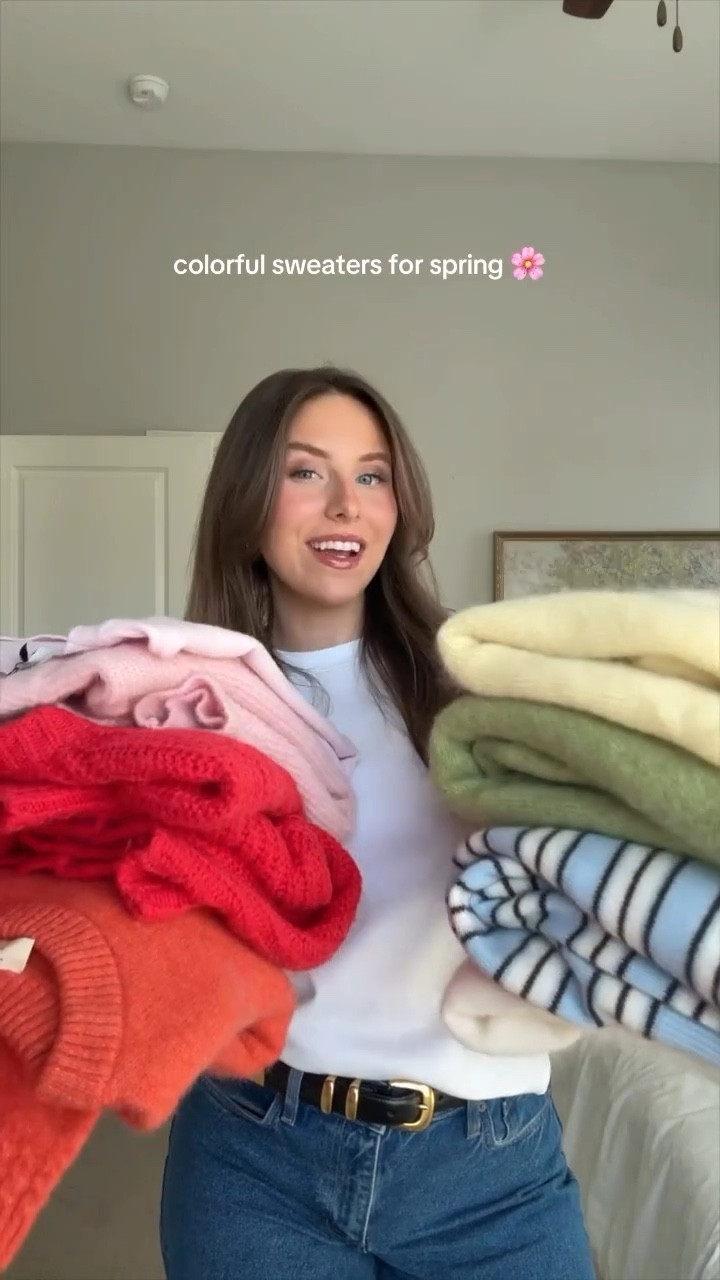 colorful sweater rotation for spring! 🔗 in march highlight!

@sezane @aritzia #springfashion #springsweater #sezane #aritziaoutfits #springoutfit