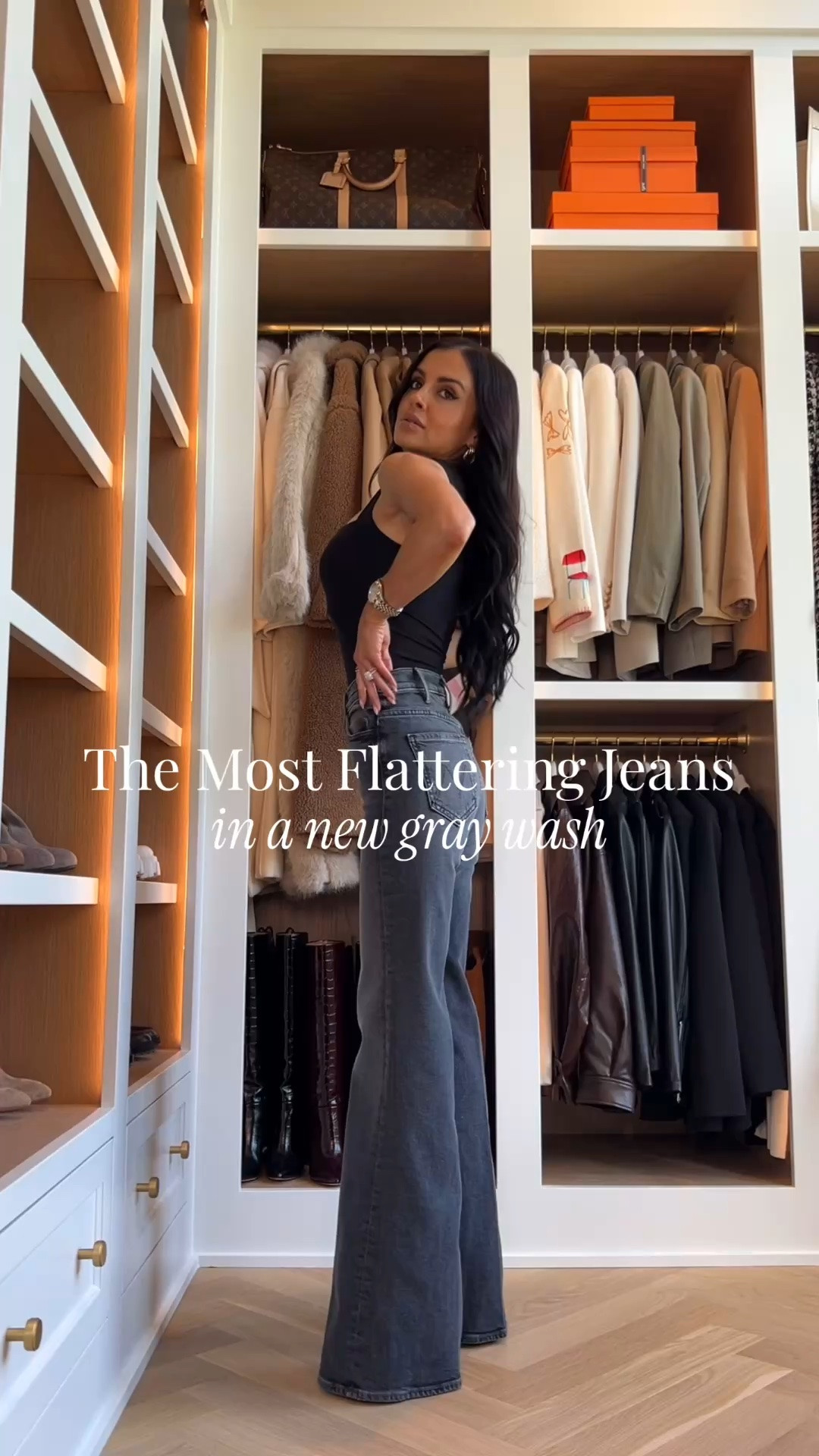The most flattering jeans in a new wash
Mother jeans in gray wearing a 23
Amazon black tank
Amazon white floral top 
Amazon sunglasses

#LTKootd #LTKgrwm #LTKOver40