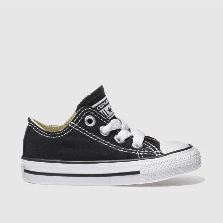 Kids Toddler Black Converse All Star Lo Trainers | schuh | Schuh