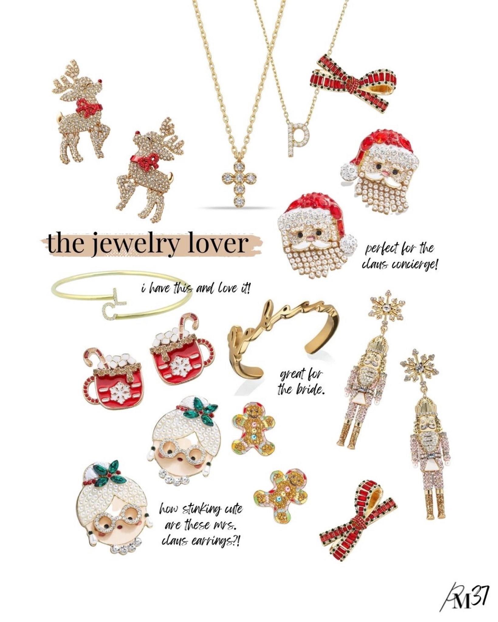 Jewelry gift guide. Gifts for mom, sister, or any special woman in your life. 

#LTKHoliday #LTKSeasonal #LTKbeauty
