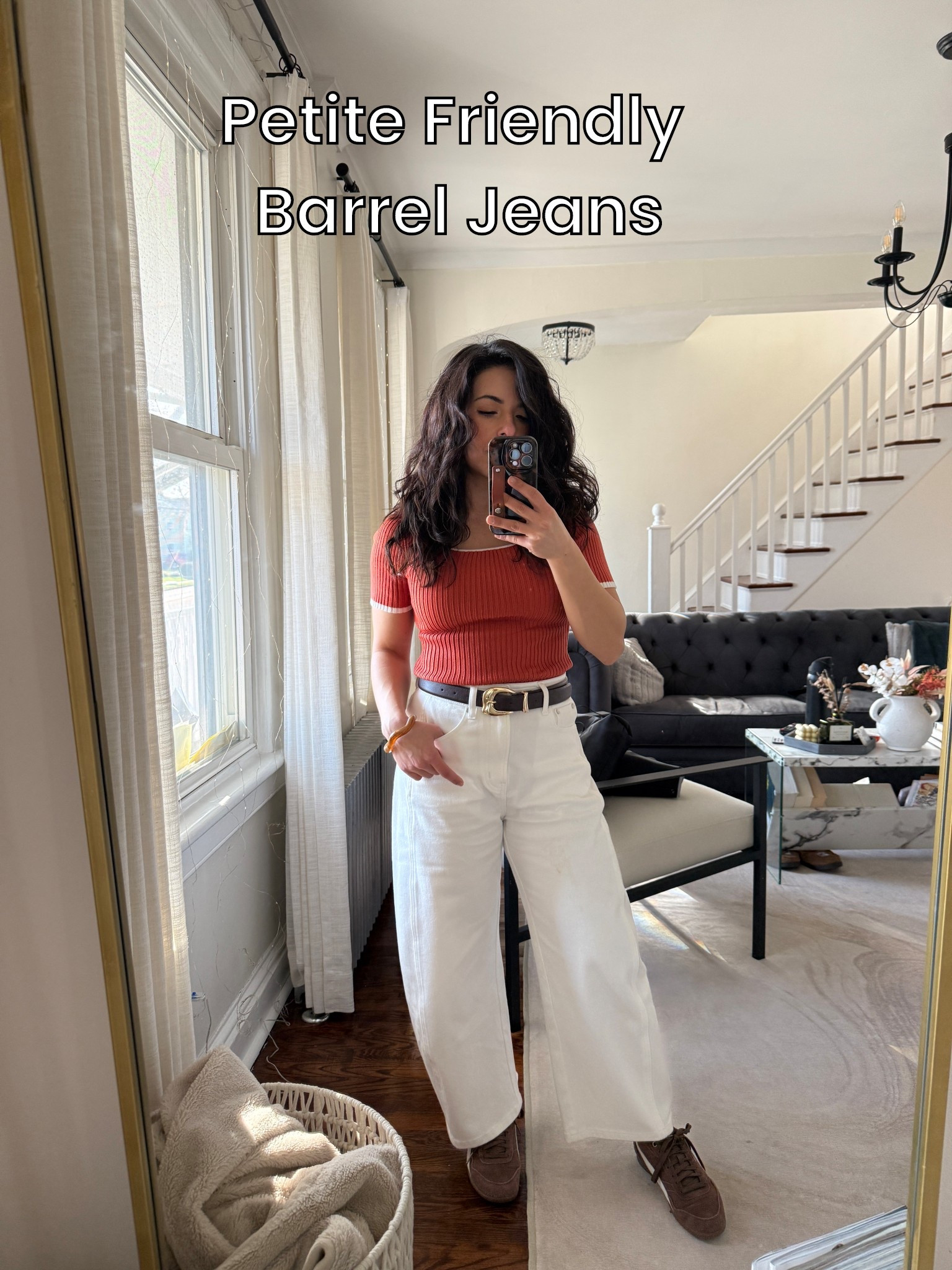 Petite friendly barrel jeans! I’m 5ft tall wearing an XS in Petite Studios barrel jeans. Also linked a pair of Amazon ones that are so good! 

#LTKPetite #LTKSeasonal