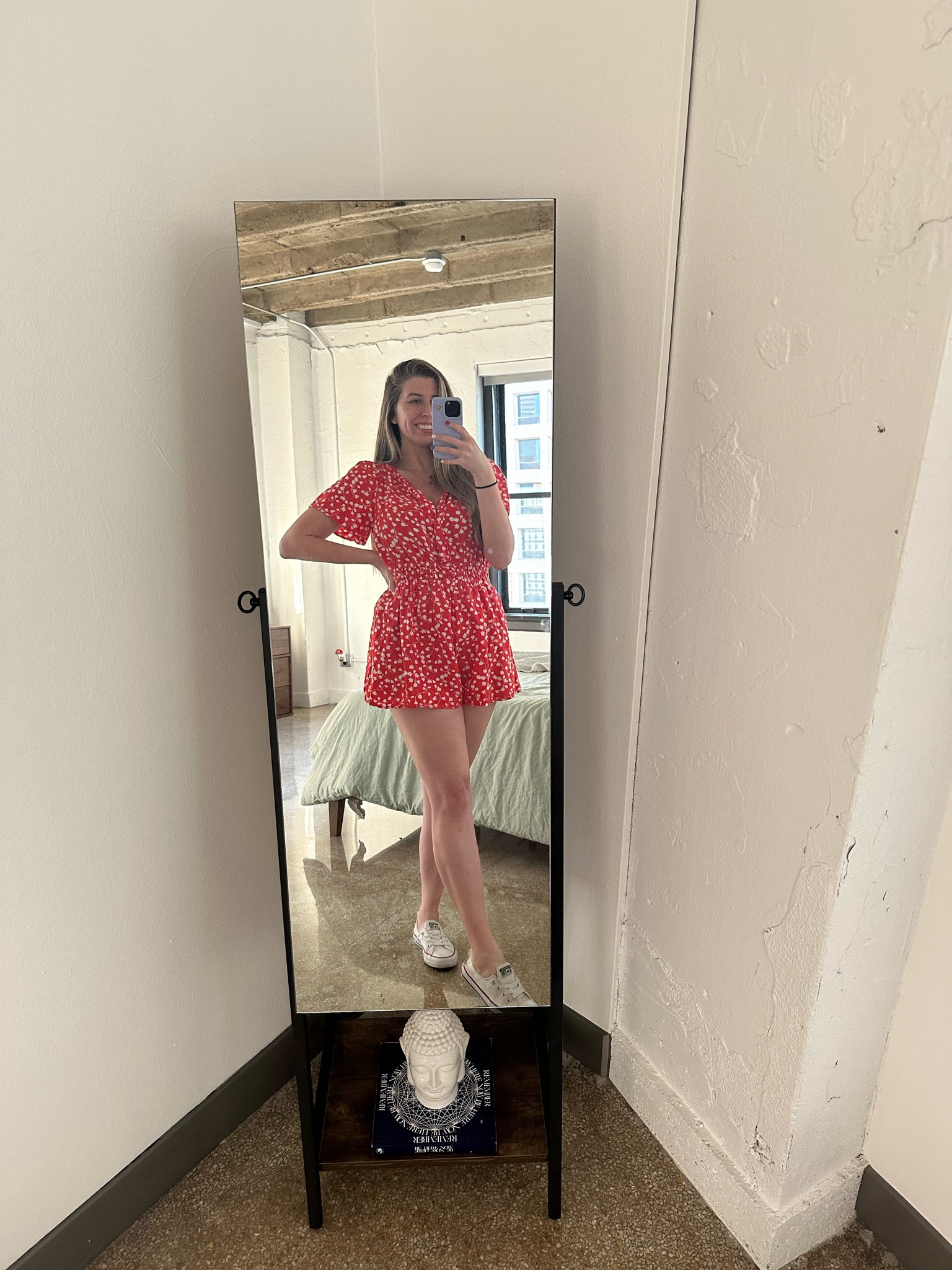 The perfect summer romper. I will absolutely be living in this, this summer ❤️☀️🤍 Ps. This would be a great outfit for the 4th 🇺🇸 

#LTKxAnthro #LTKworkwear #LTKshoecrush