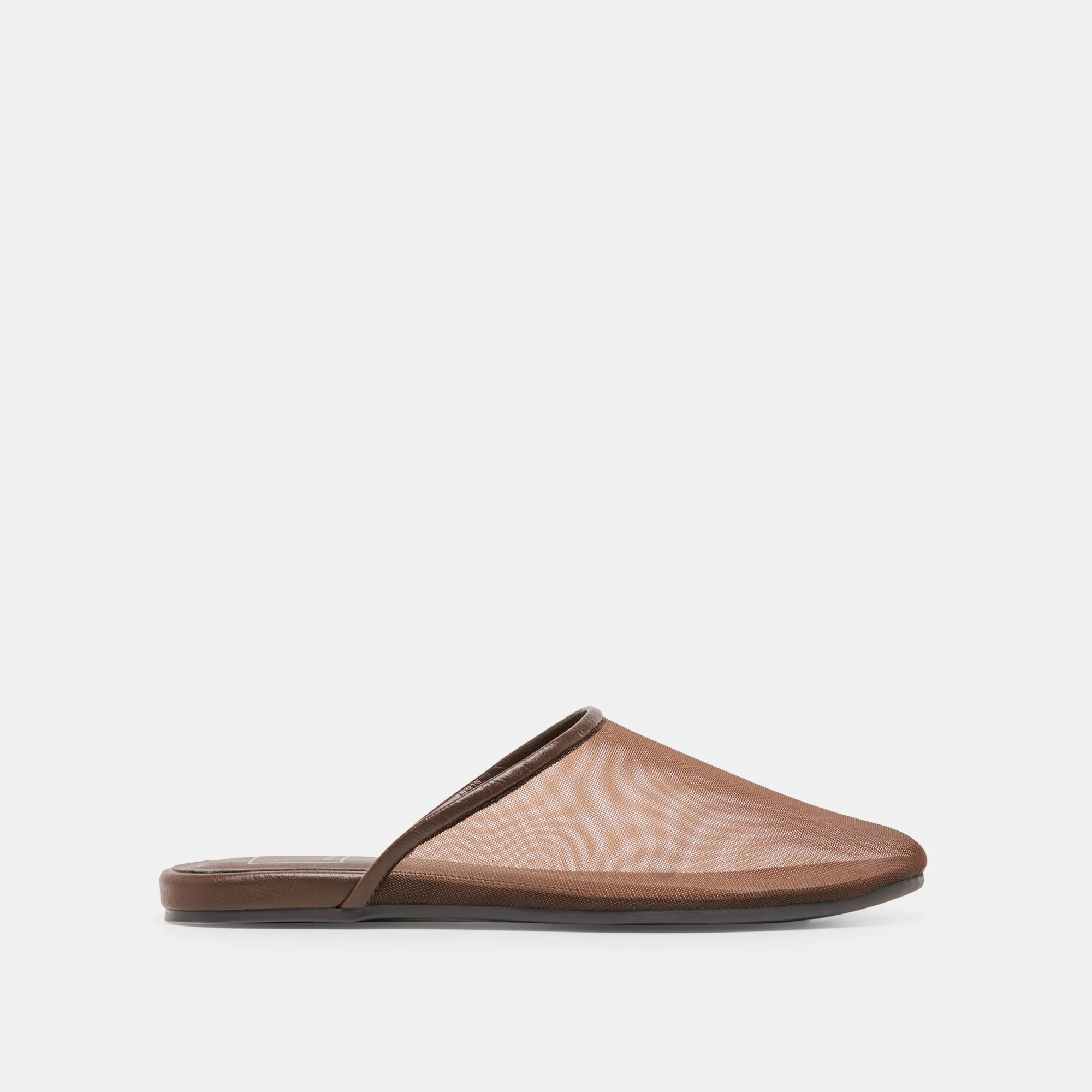 Geni Flats Chocolate Mesh | DolceVita.com