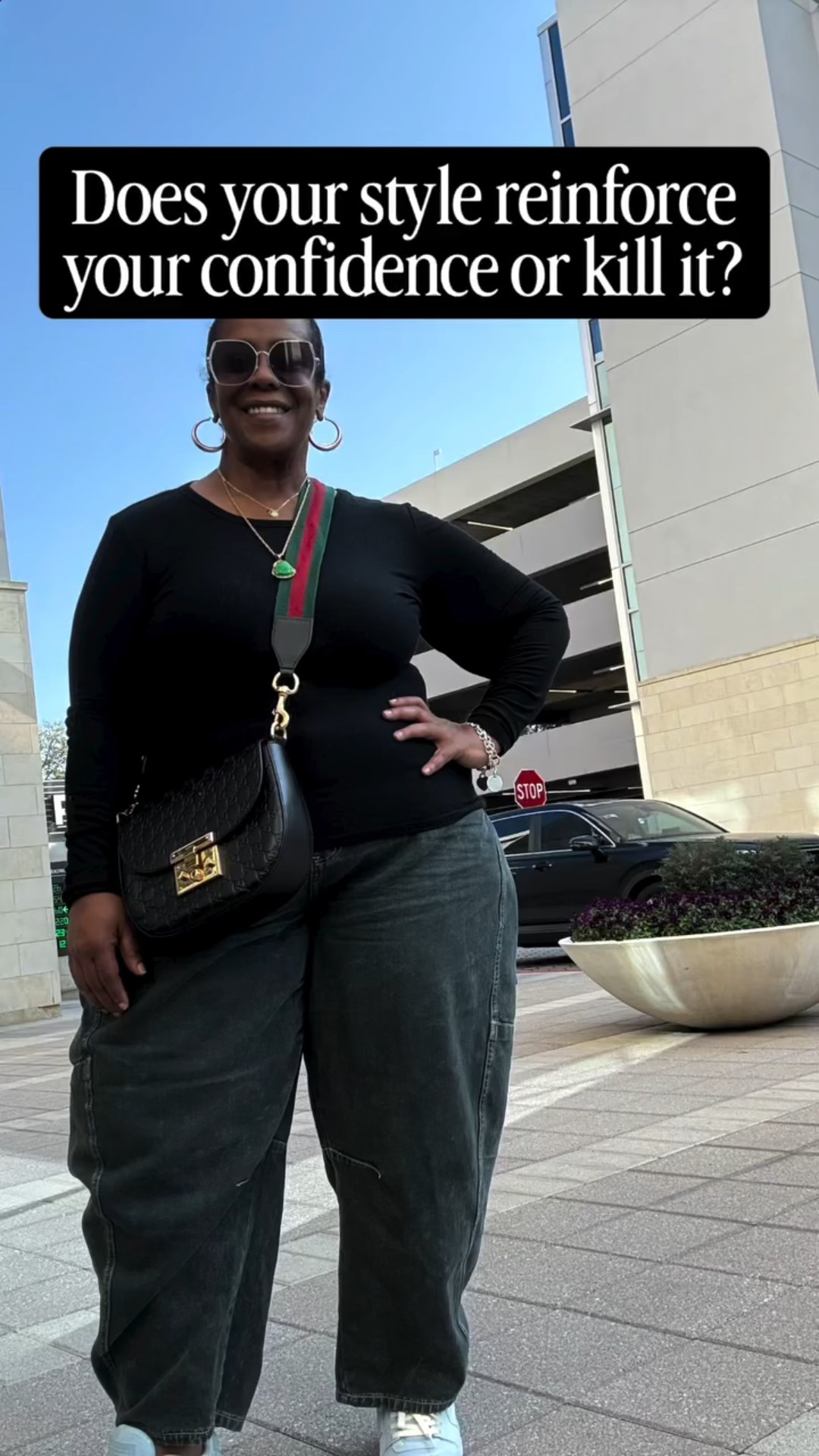 Sis just a quick Confidence Ritual Drop 

Fit check.
Does your style reinforce your confidence — kill it?

Through my signature living-well framework, The F.L.O. Method™, I help women practice confidence through rituals.

Here’s a simple ritual you can practice daily:

Mirror Moment Ritual™

Anytime you catch your reflection, pause and ask:

• Did my fit carry my fingerprint today?
• Did I get dressed for me or for everyone else’s comfort?
• What part of me did I leave out when I got dressed?

You can train your closet to reinforce building confidence
Tap my bio → Linktree → F.L.O. Method™ Coaching Ritual Tool
Then tap into the Virtual Living Well tools.

Links to My fits and all Living Well tools are linked in my Linktree.#over50 #fashion #streetstyle #confidence #fyp