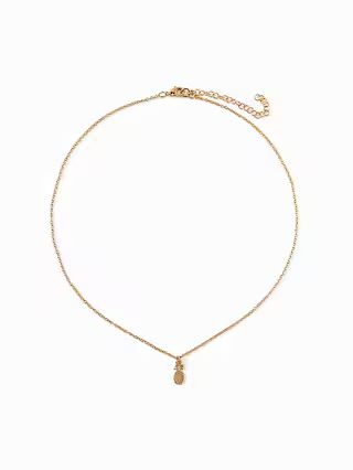 Old Navy Pineapple Charm Pendant Necklace For Women Size One Size - Gold | Old Navy US
