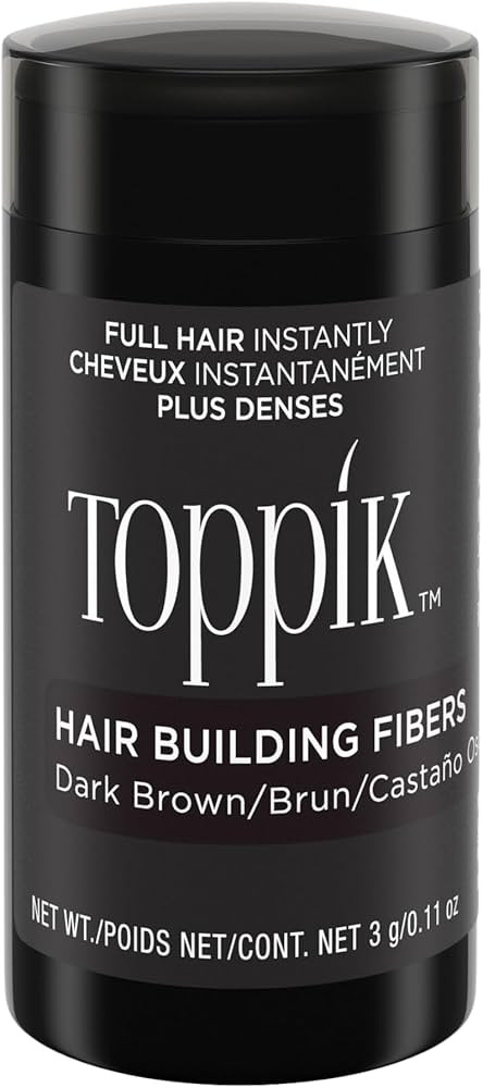 Toppik Hair Building Fibers, 3g Fill In Fine or Thinning Hair Instantly Thicker, Fuller Looking H... | Amazon (US)