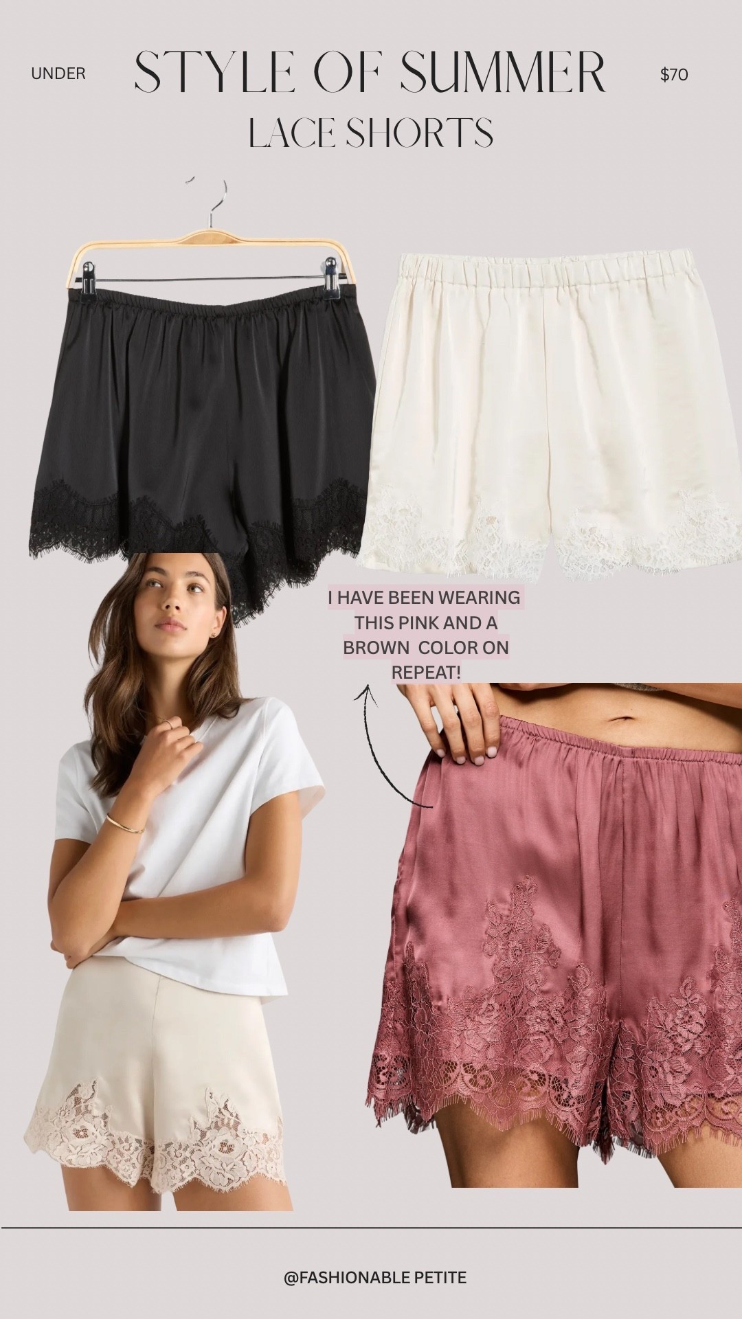 Lace shorts are light weight and easy for summer! I’ve been wearing this Anthro pair on repeat and there are tons of color options!

Lace shorts, women’s shorts, summer outfits

#LTKSaleAlert