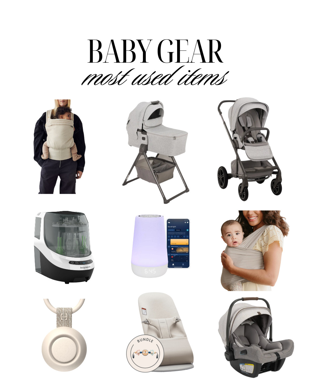 Baby Gear: Most Used Items🥰 

 

#LTKHome #LTKStyleTip #LTKBaby