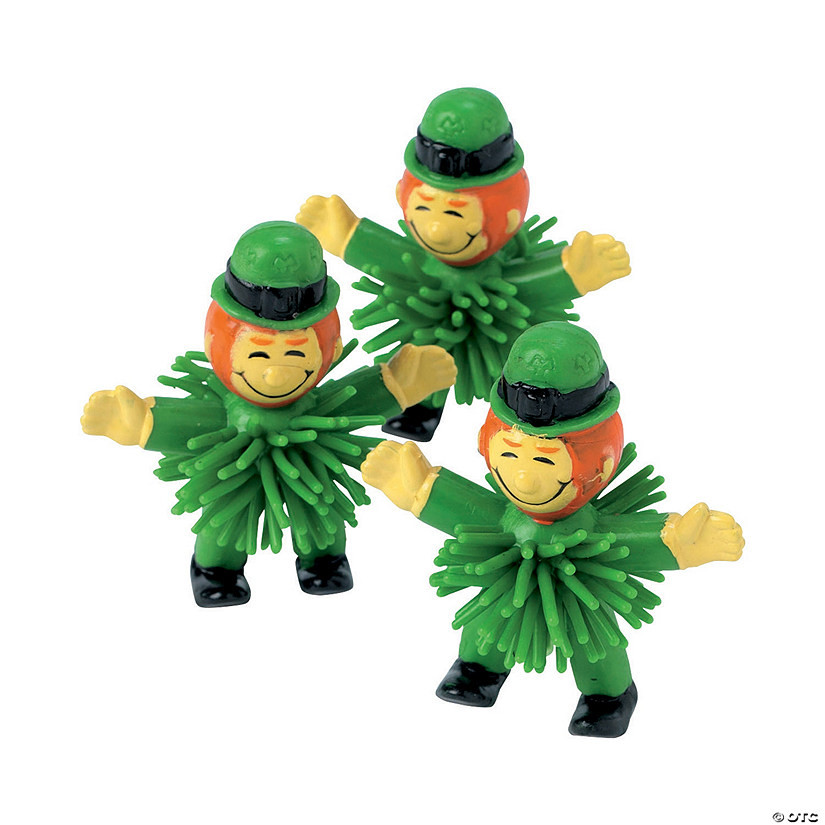 Mini St. Patrick's Day Leprechaun Porcupine Characters - 12 Pc. | Oriental Trading Company