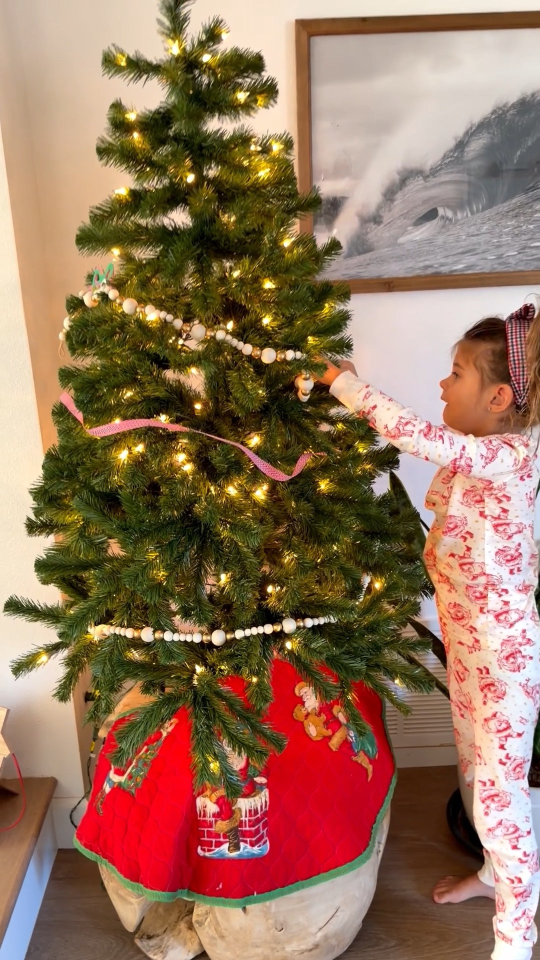 Decorating our new second tree. We just needed one more element of festive. So we got a second tree, this one is a 4ft fake tree! And the girls’ Christmas pj’s are like $10!!! Matching options for the whole family. 

Fake Christmas tree, ornaments, wooden ornaments, Christmas tree star, family matching Christmas pj’s, pre-lit Christmas tree, 4ft Christmas tree, Christmas pajamas, old navy Christmas pajamas 

#LTKKids #LTKHoliday #LTKSeasonal
