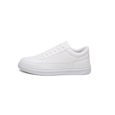 Woobling Men s White Shoes Fashion Sneakers White Sneakers Breathable Business Casual Sneakers | Walmart (US)