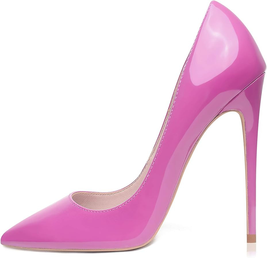 GENSHUO Women's High Heels for Women Classic Pointed Closed Toe Heels Sexy Stiletto Pumps Elegant... | Amazon (US)