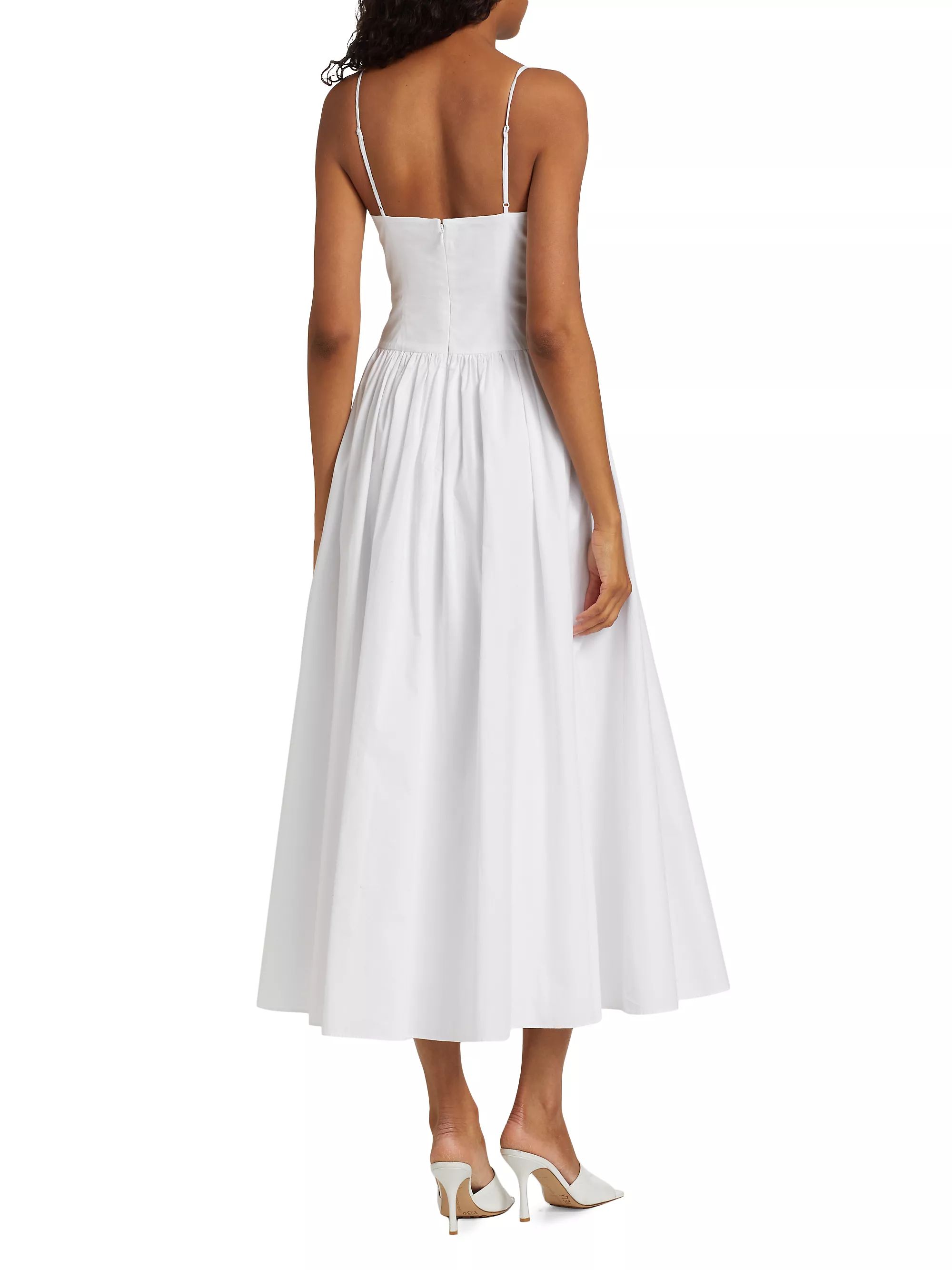 DressesMidiStaudDena Drop-Waist Midi-Dress$375 | Saks Fifth Avenue