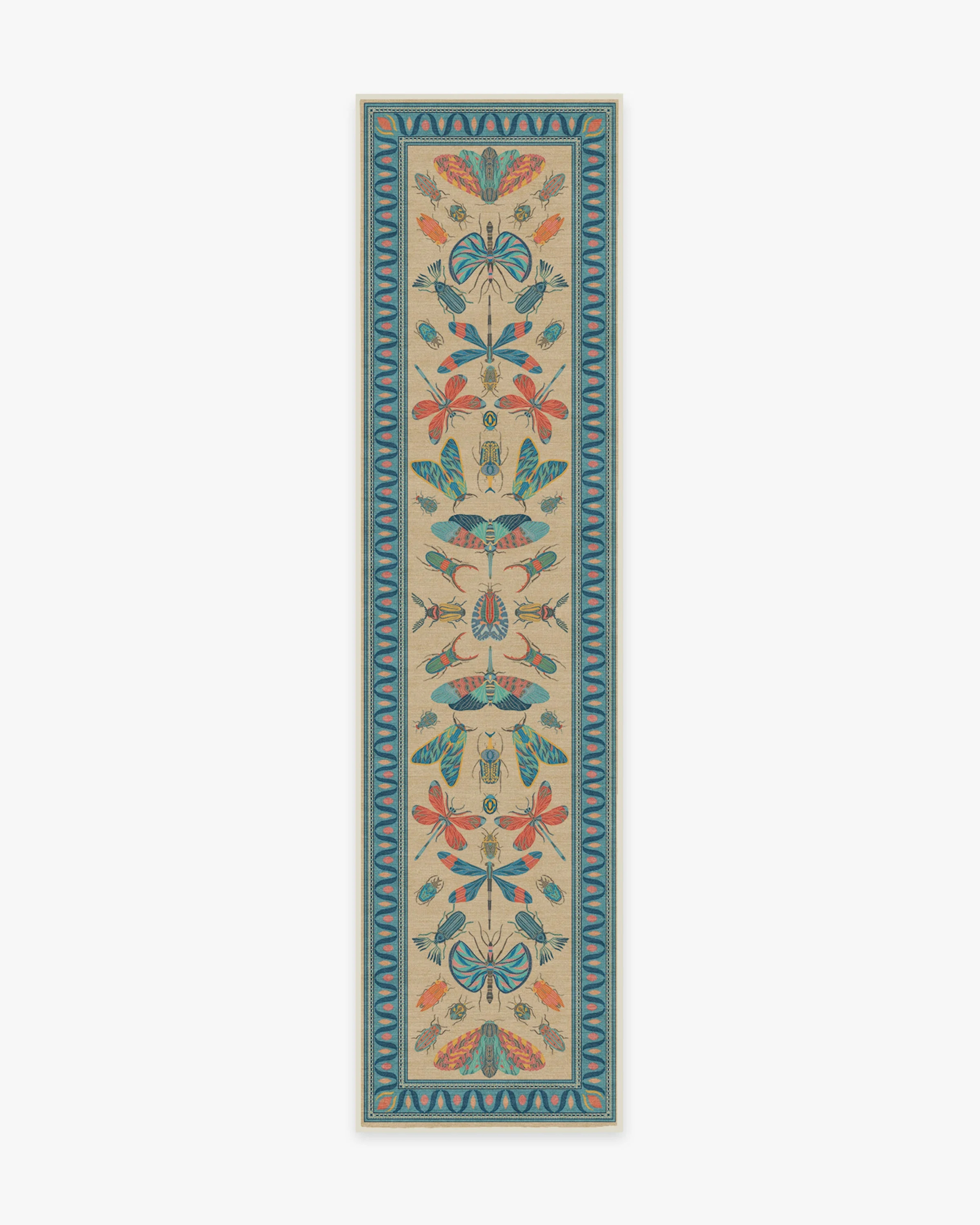 Iris Apfel Flutterby Multicolor Tufted Rug | Ruggable