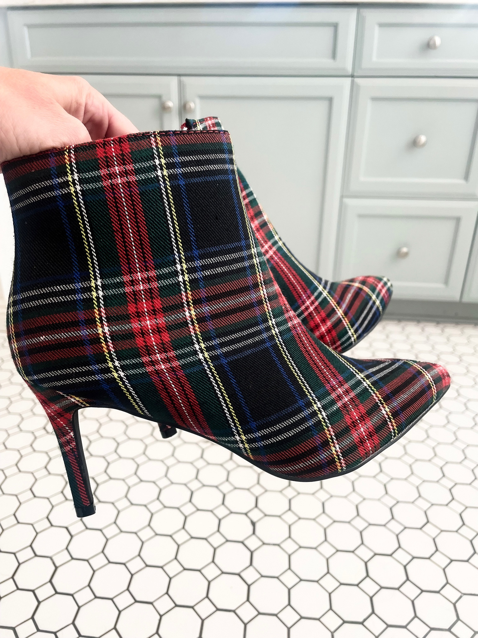 Women’s plaid holiday bootie! I love the height of the heel, and they are tire to size. Dress up with a cute holiday dress, or dress down with some cute jeans and a top.

Holiday shoes
Women’s booties
Heels
Amazon find
Christmas outfit idea
Holiday outfit
Holiday heels 

#LTKHoliday #LTKshoecrush #LTKSeasonal