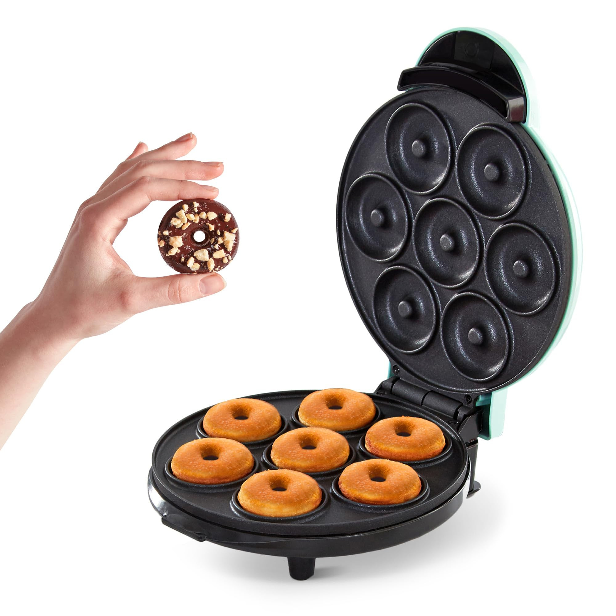 Dash Express Mini Donut Maker - Homemade Dessert Maker - Features Double-Sided, Non-Stick Surface... | Amazon (US)