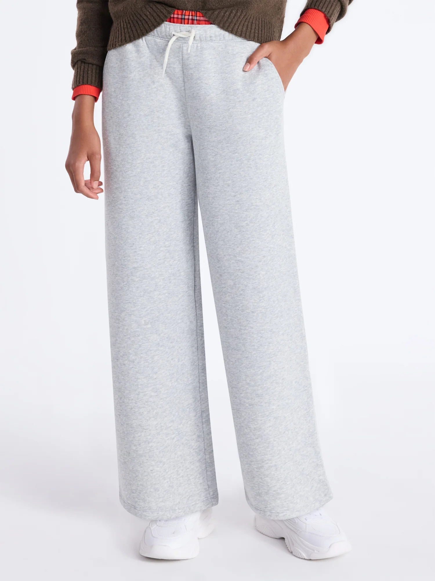 Weekend Academy Girls Boxer Sweatpants, Sizes 4-18 | Walmart (US)