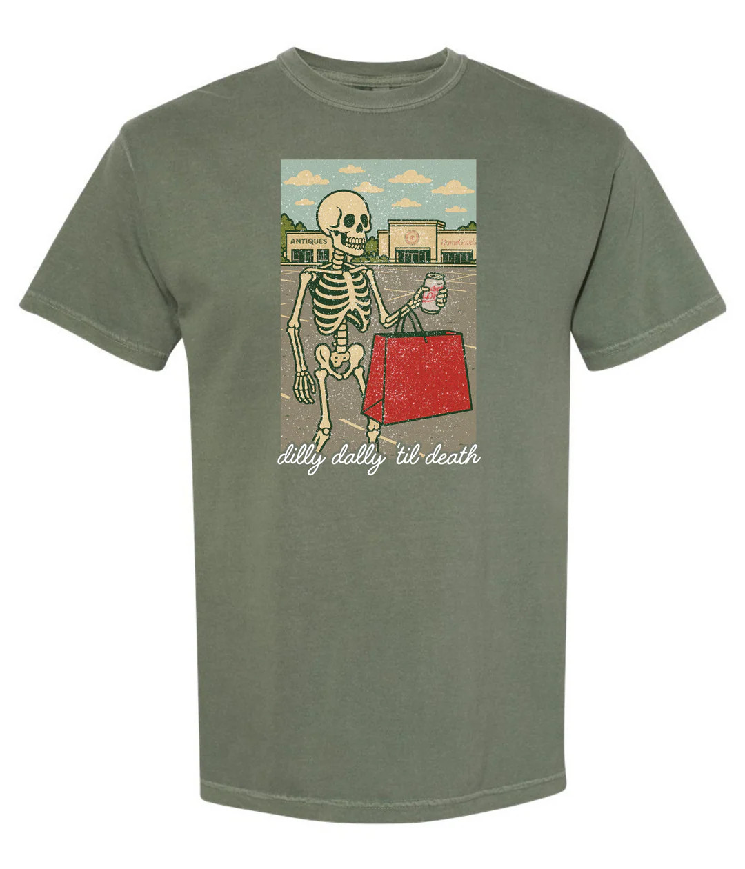 UM X @livinwithMB 'Dilly Dally 'Til Death' Crewneck | United Monograms