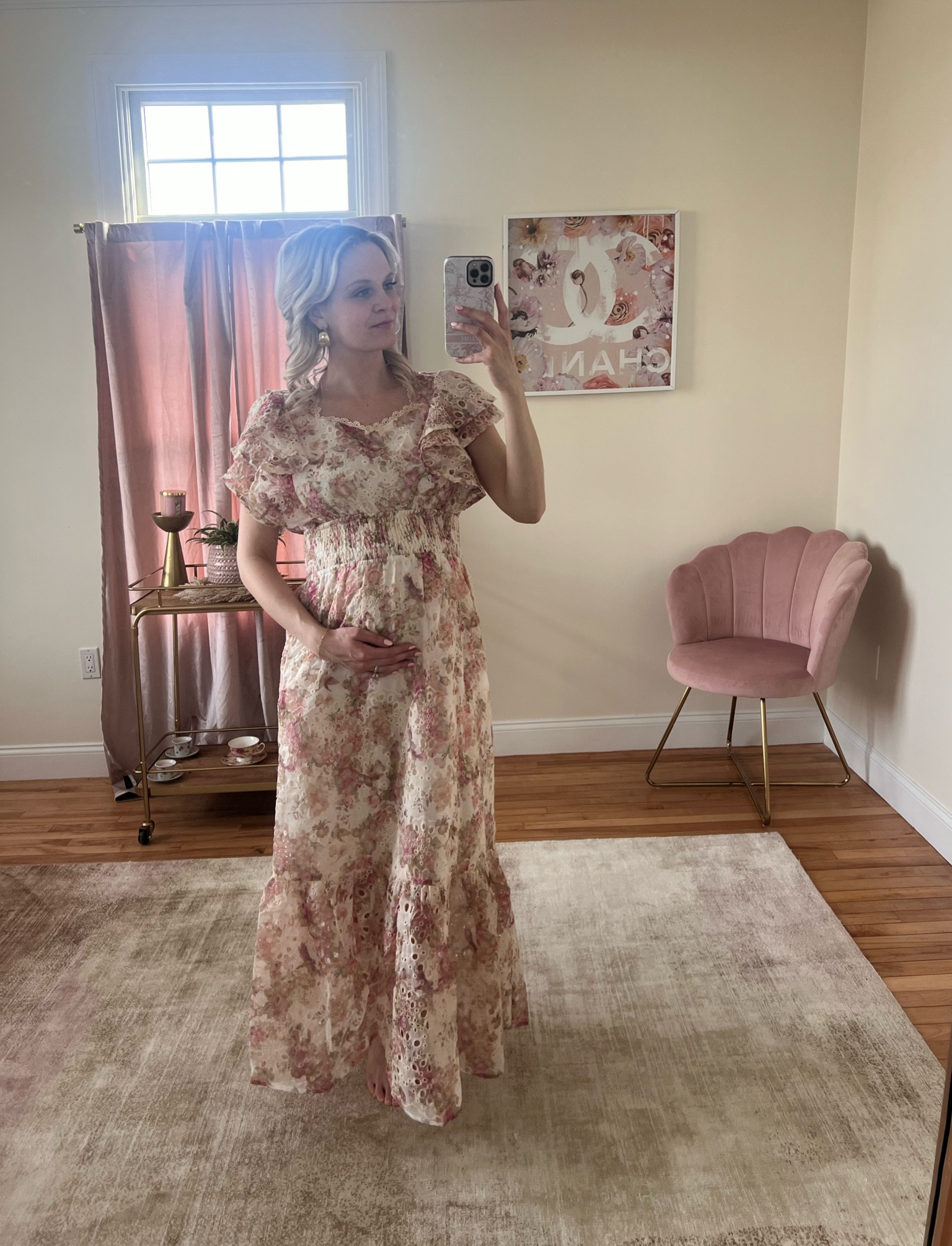 Perfect bump friendly dress for Easter and spring! #easter #spring #dress #maternity

#LTKSeasonal #LTKstyletip #LTKbump