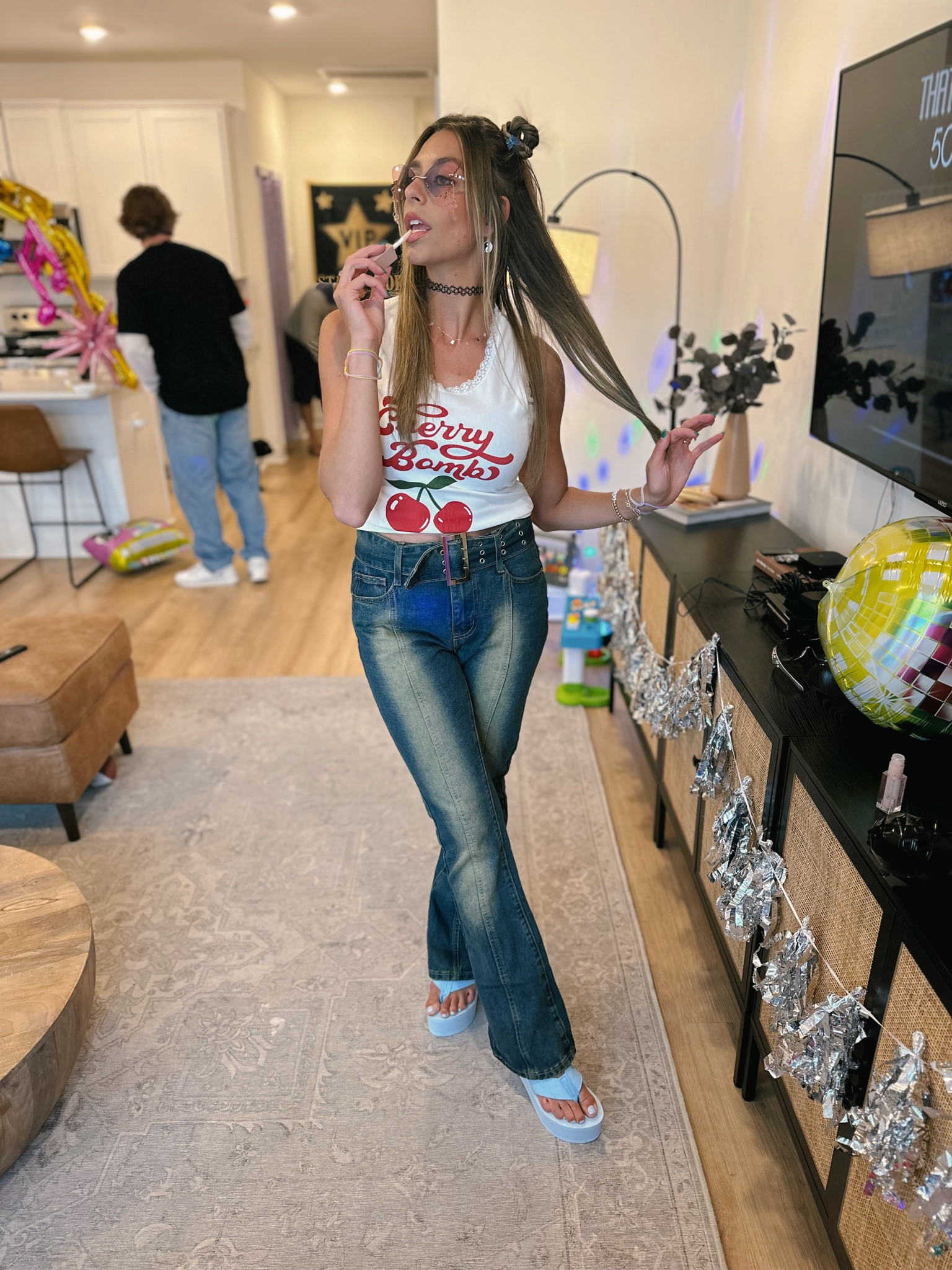 Y2K party outfit 🪩☯️🦋

#LTKStyleTip #LTKParties #LTKSeasonal