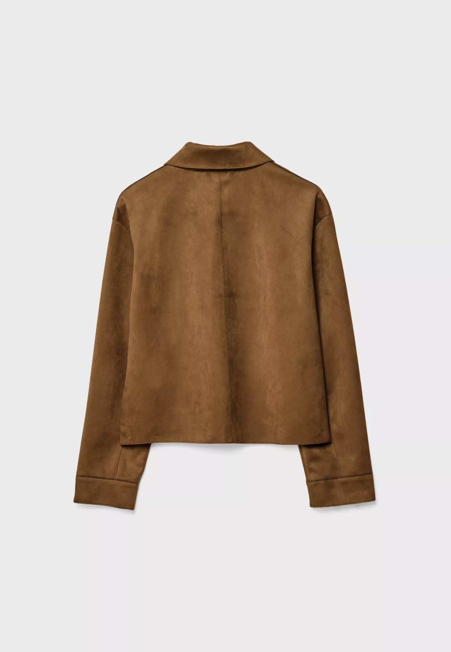 Blouson poches suédine - Mode femme | Stradivarius France | Stradivarius (FR)