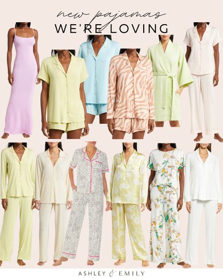 New pajamas we’re loving - spring pajamas - spring transition - spring finds 

#LTKFind #LTKSeasonal #LTKstyletip