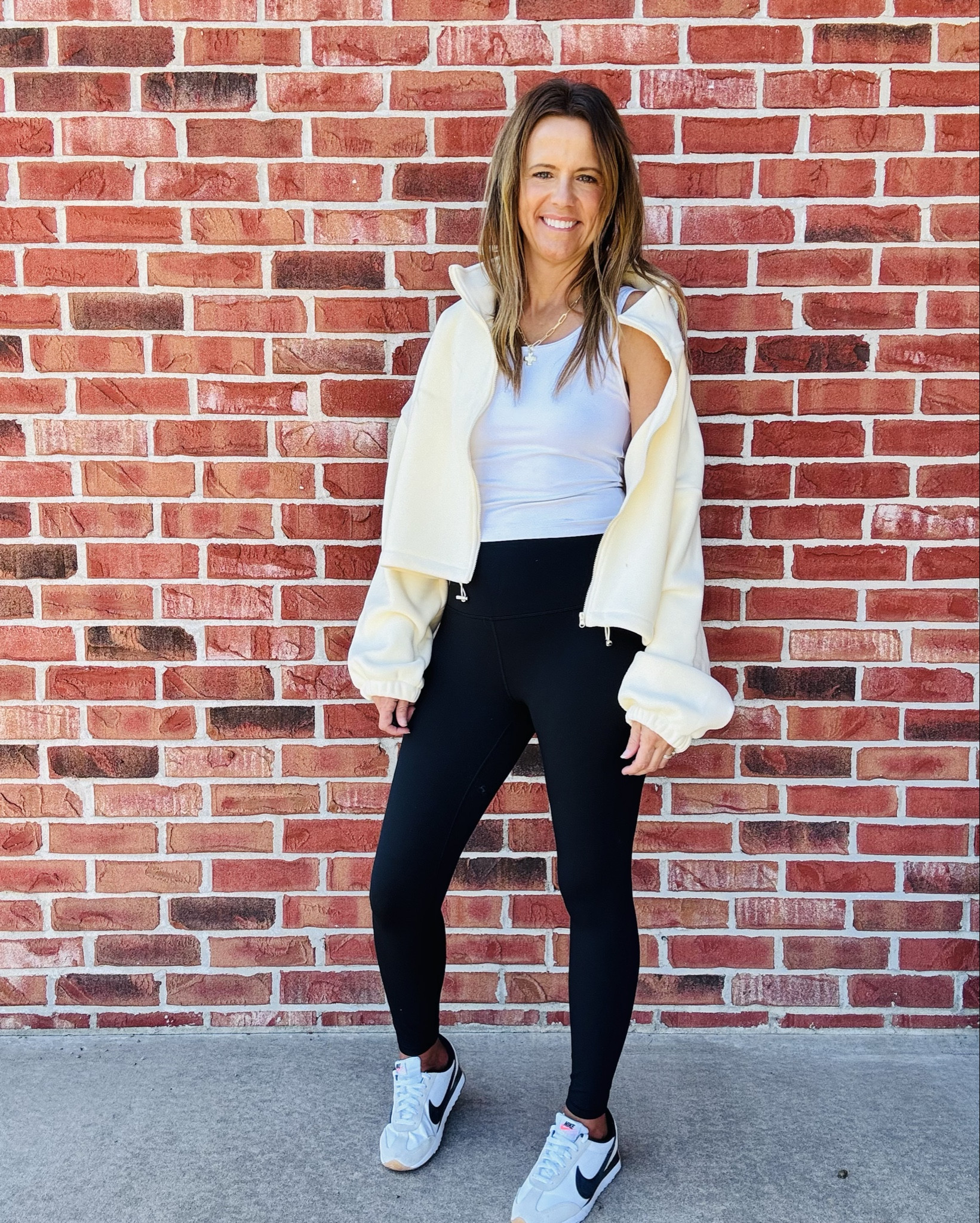 I’m loving this cozy QINSEN cropped jacket paired with my CRZ YOGA leggings and tank — it’s the perfect mix of sporty and chic. Add classic Nike sneakers and you’ve got the ultimate everyday outfit!

Shop the full look here 🛍️✨
#CRZYOGA #QINSEN #NikeStyle #LTKstyle #LTKfit #momstyle #casualoutfit #fallfashion #everydaystyle #midwestmama 

#LTKOver40 #LTKShoeCrush #LTKStyleTip
