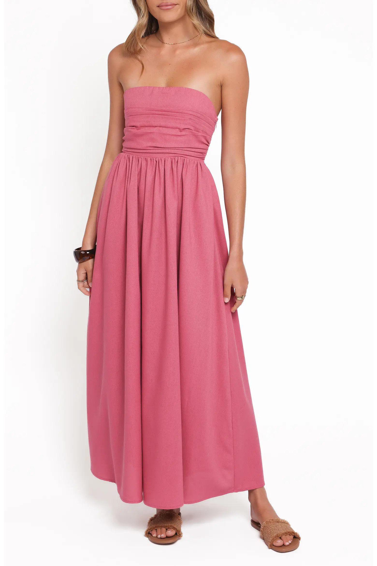 Petal & Pup Nesta Strapless Maxi Dress (Women) | Nordstrom | Nordstrom