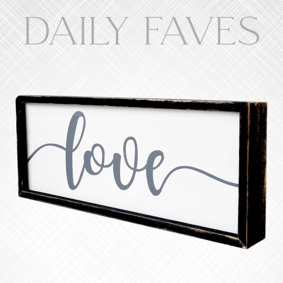 Wooden love signs!

#LTKfamily #LTKhome #LTKSeasonal