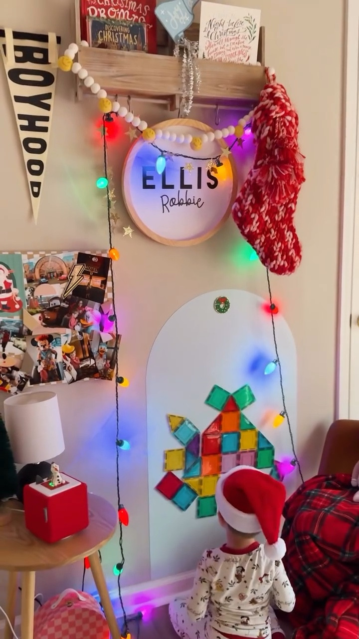 Boys can have colorful Christmas rooms too ✨

I had so much fun adding little pops of color and a few sweet touches in my son’s room this year.

It doesn’t have to be a full room makeover… just tiny details that make their space feel magical every time they walk in.

#LTKHoliday #LTKKids #LTKmomlife