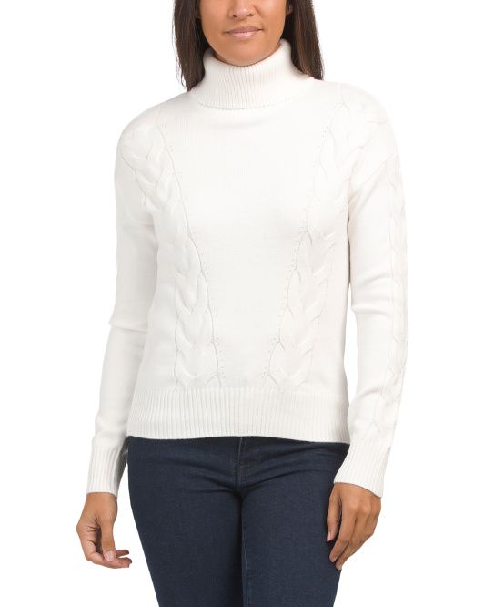 High Neck Cropped Sweater | TJ Maxx