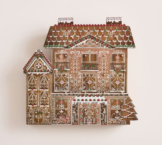 Gingerbread Advent Calendar | Pottery Barn (US)