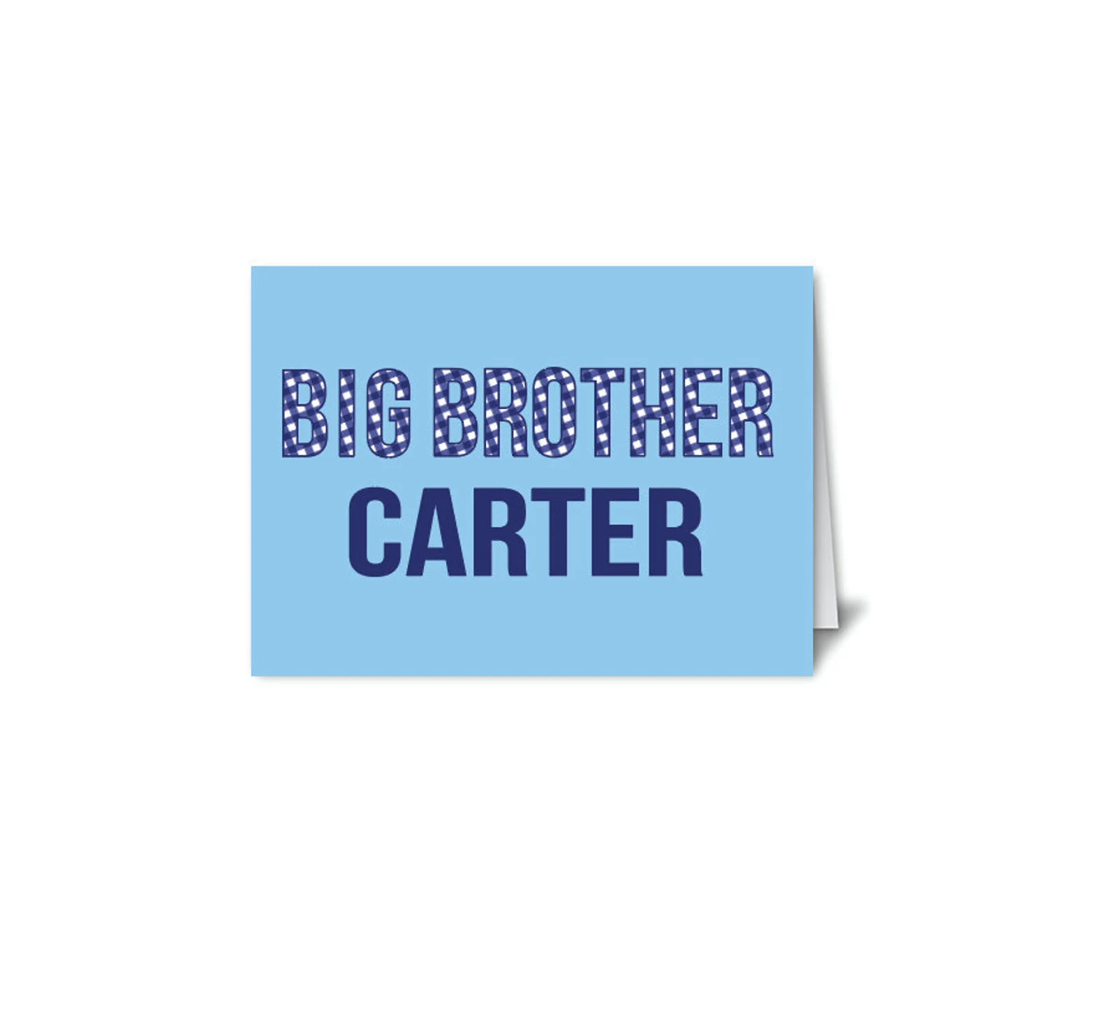 Big brother stationery, Big brother notecards, Kids stationery, Gingham stationery, Big brother g... | Etsy (US)