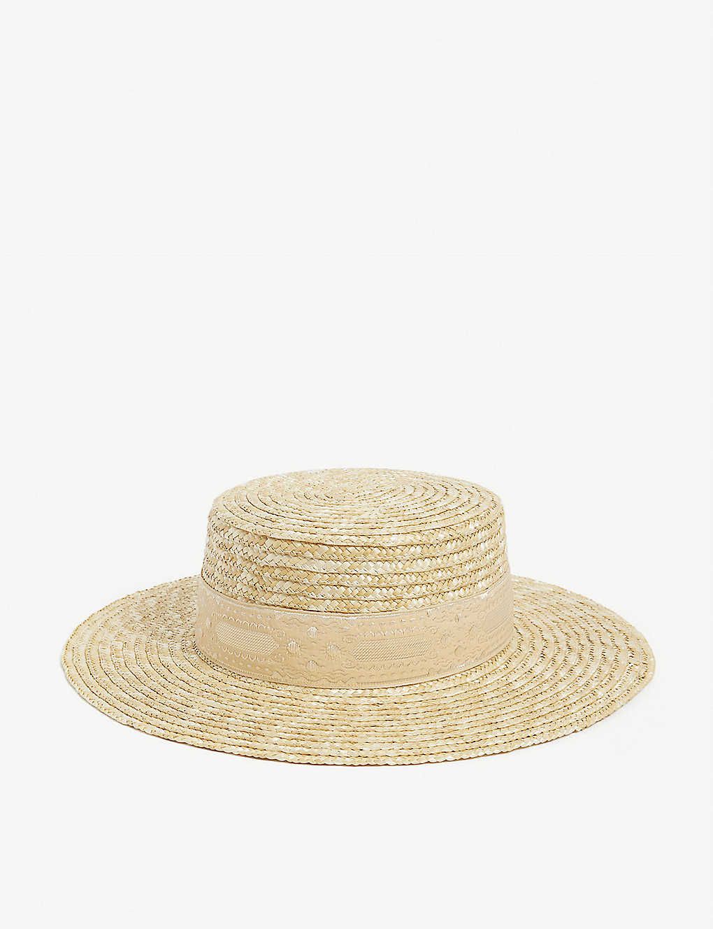 Spencer boater hat | Selfridges