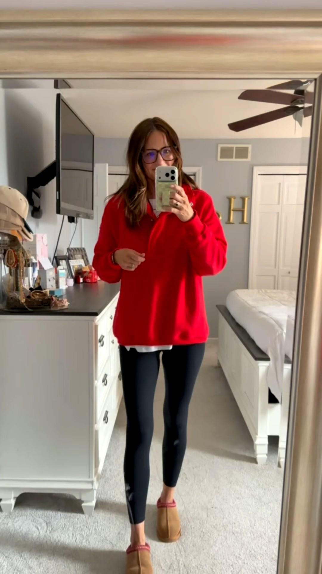 Daily mom life but make it cute 🤍

Leggings for the morning hustle, my favorite Levi’s jeans for errands, dinners and date nights, sweaters and a classic henley to pull it all together. Easy layers, comfy staples, and everyday style that actually works.

Effortless outfits, casual mom style, everyday basics, denim and leggings look, neutral wardrobe staples, comfy chic vibes, affordable fashion

#LTKOver40 #LTKootd #LTKmomlife