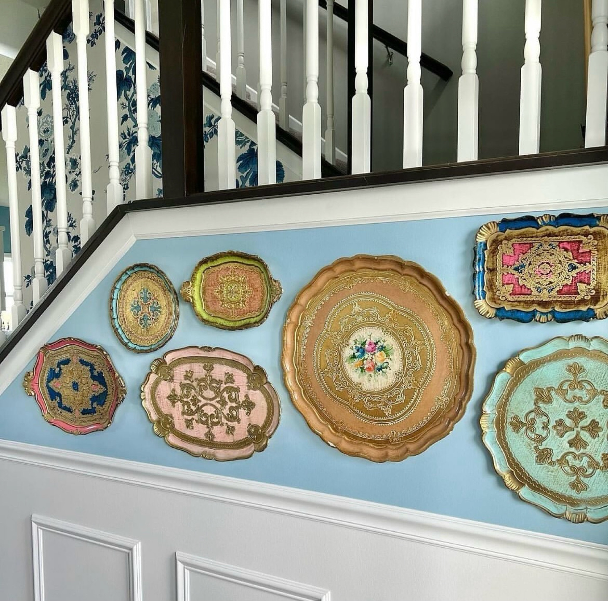 This has and continues to be one of my most popular posts! I’m so glad you all love it so much! It was such a fun way to use this awkward space. Since I’m personally out of trays to offer, I’ve rounded up some amazing options!

#LTKfindsunder100 #LTKfindsunder50 #LTKhome