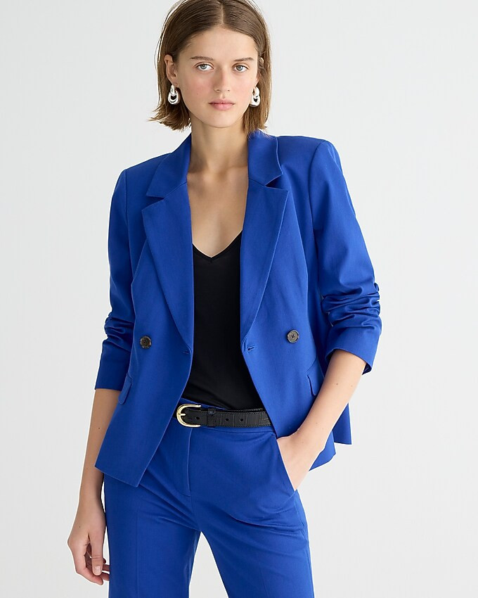 Devon blazer in bi-stretch cotton blend | J. Crew US