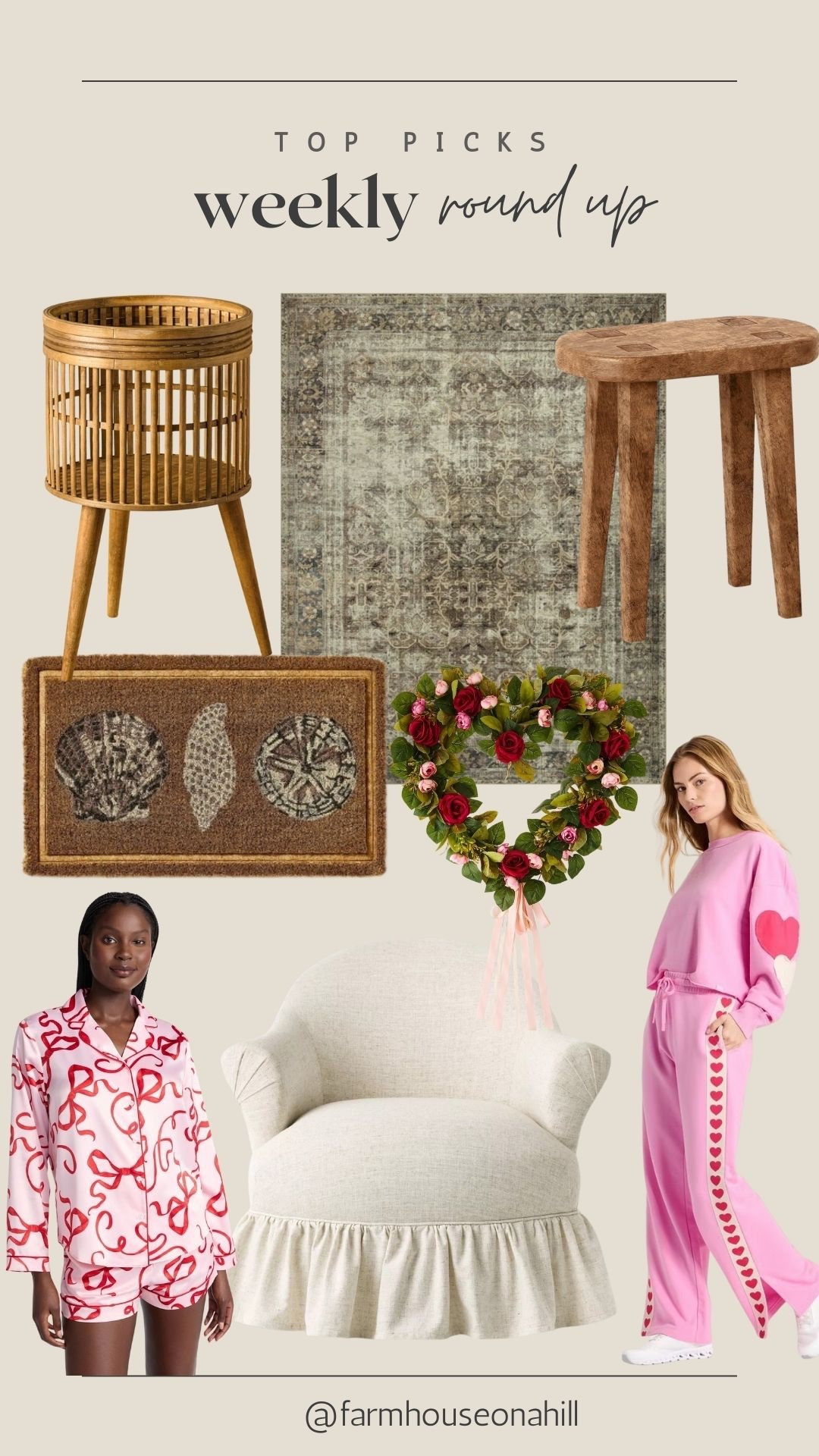 Last weeks top sellers! Your favorites! 

Pink 
Valentine’s Day 
Home decor 

#LTKSeasonal #LTKFindsUnder100 #LTKHome