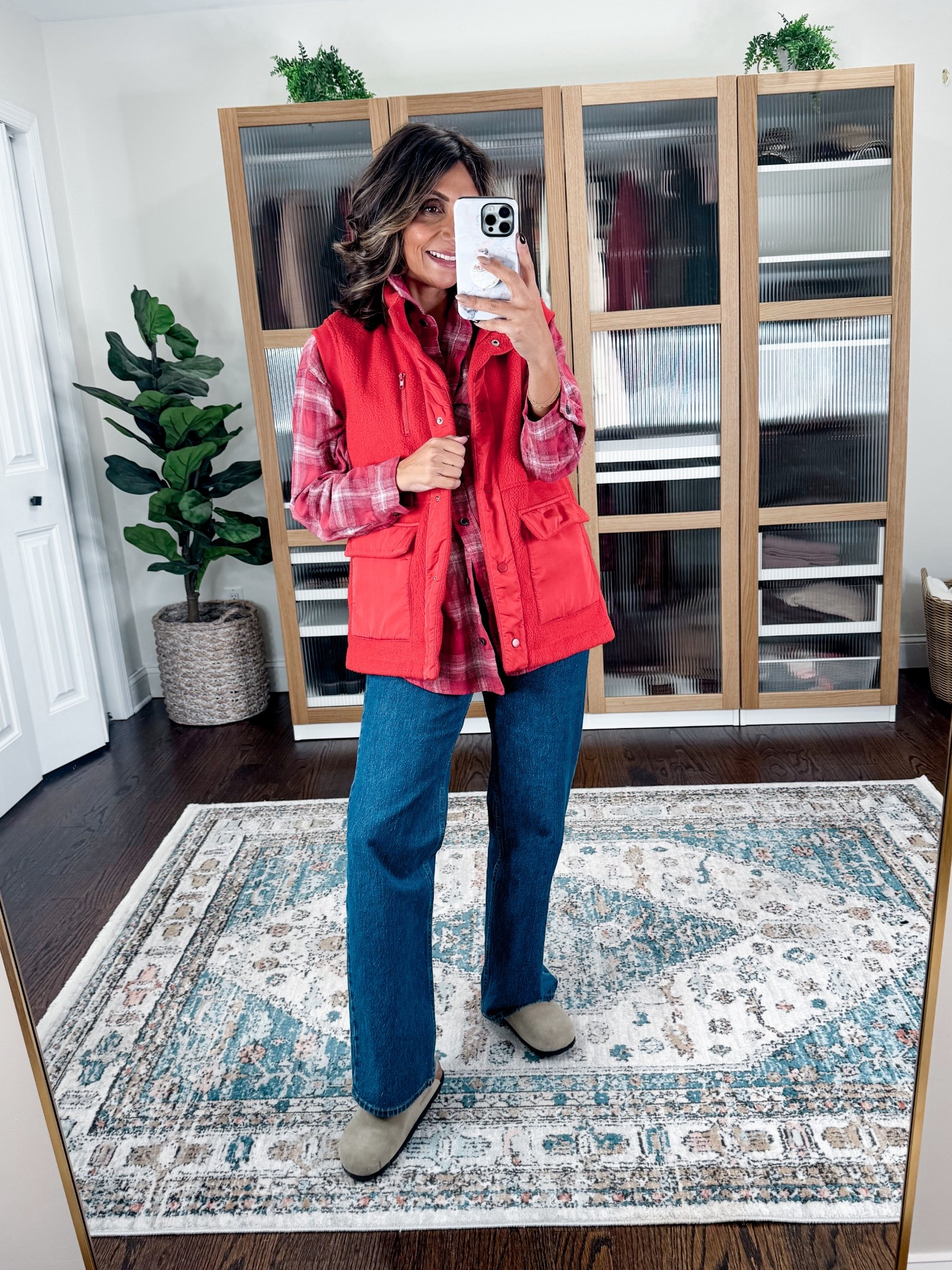 Live this red color for the holidays! More colors available 

#LTKFindsUnder50 #LTKOver40 #LTKHoliday